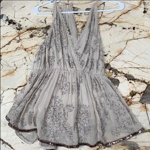 Free People beaded tank